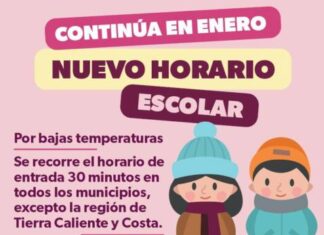Escuelas de Michoacán regresarán a clases con horario de invierno: SEE