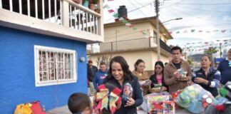 CON UNIDAD Y TRABAJO, CONSTRUIMOS MEJORES ENTORNOS PARA NUESTRAS FAMILIAS: ANDREA VILLANUEVA