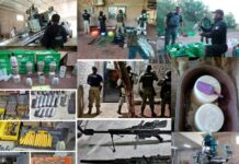 Golpe al narco: Gobierno confisca droga y revienta 8 narcofábricas en Zicuirán, con un valor de 80 mdp