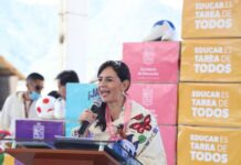 Llegan los tenis de Jalo a Estudiar para mil 800 alumnos de Nahuatzen