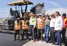 SUPERVISA BEDOLLA OBRA DE REHABILITACIÓN CARRETERA EN REGIÓN CIÉNEGA