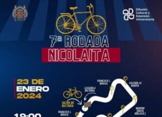 HOY, LA PRIMERA RODADA NICOLAITA DEL 2024; ¿NO TIENES BICICLETA?, TE LA PRESTAMOS