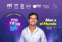 CON BROCHE DE ORO, CIERRA MORELIA LAB CON LA PRESENTACIÓN DE ALAN X EL MUNDO