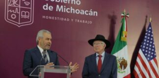 RECONOCE EMBAJADOR ESFUERZOS DE MICHOACÁN POR DIGNIFICAR A JORNALEROS