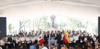 ENTREGA ALFONSO MARTÍNEZ PROMOCIONES Y ASCENSOS A 144 POLICÍAS DE MORELIA