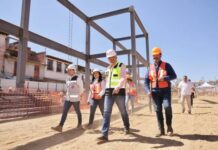 NUEVO MERCADO DE PÁTZCUARO, CON AVANCE DEL 33% DE CONSTRUCCIÓN