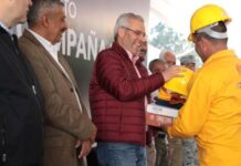 CON ENTREGA DE EQUIPAMIENTO, ARRANCA BEDOLLA CAMPAÑA CONTRA INCENDIOS 2024
