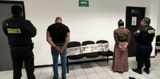 Detiene Policía Morelia a pareja que había disparado en contra de un civil