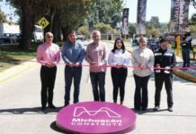 Uruapan se fortalece con infraestructura; inaugura Bedolla avenida San Francisco