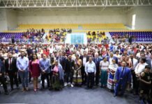Acompaña Nacho Campos a 150 parejas que se unieron en matrimonio civil