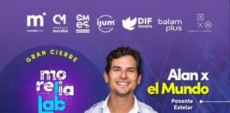 Alan x el mundo, invitado estelar en Morelia Lab