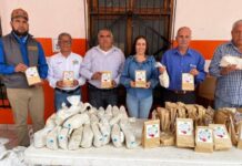 SADER PROPICIA EL AUTOCONSUMO ALIMENTARIO CON ENTREGA DE PAQUETES DE AVES