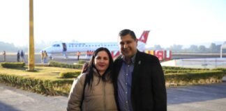 ARRIBÓ A URUAPAN PRIMER VUELO DE CDMX DE MEXICANA DE AVIACIÓN