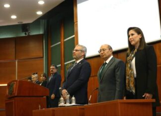 ASISTE BEDOLLA A INFORME DE ACTIVIDADES DEL PODER JUDICIAL DE MICHOACÁN