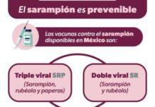 PROTÉGETE CONTRA EL SARAMPIÓN CON LAS VACUNAS TRIPLE Y DOBLE VIRAL