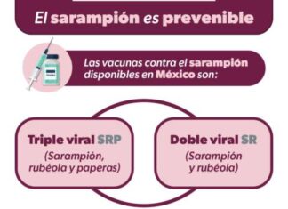 PROTÉGETE CONTRA EL SARAMPIÓN CON LAS VACUNAS TRIPLE Y DOBLE VIRAL