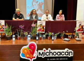 MICHOACÁN, PRESENTE EN EL FESTIVAL INTERNACIONAL DE LA ORQUÍDEA DE VERACRUZ