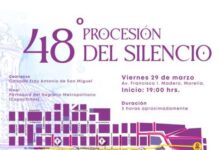 GOBIERNO DE MORELIA ANUNCIA CIERRE DE VIALIDADES POR PROCESIÓN DEL SILENCIO