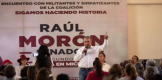 EL PUEBLO SERÁ EL AUTOR DE LA TRANSFORMACIÓN DE MORELIA Y MICHOACÁN, SEÑALA MORÓN