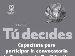 IMPLAN INVITA A LA ÚLTIMA SEMANA DE CAPACITACIÓN PARA PROYECTO CIUDADANO