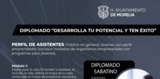 INVITA COLEGIO DE MORELIA A PRÓXIMO DIPLOMADO “DESARROLLA TU POTENCIAL Y TEN ÉXITO”