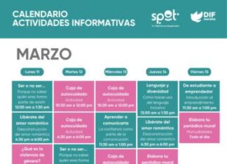 DIF MORELIA INVITA A LAS Y LOS JÓVENES A LAS ACTIVIDADES INFORMATIVAS DE SPOT MORELIA