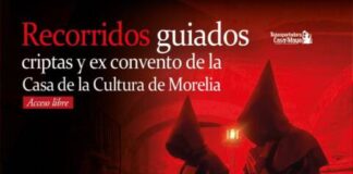 CONOCE EL MISTERIO DE LAS CRIPTAS DE LA CASA DE LA CULTURA DE MORELIA CON ESTE RECORRIDO GRATUITO
