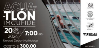 CONVOCAN A ACUATLÓN-IMCUFIDE 2024