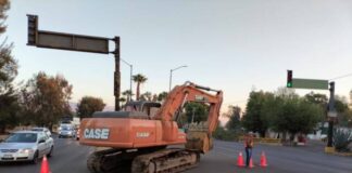 AVISO VIAL POR TRABAJOS DE LIMPIEZA PREVENTIVA EN EL DREN BARAJAS