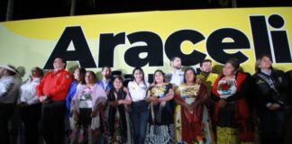 Por la democracia, la libertad, la justicia y la seguridad arranca campaña Araceli Saucedo rumbo al Senado