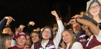 Bajo los principios obradoristas, arranca Carolina Rangel campaña por la diputación federal