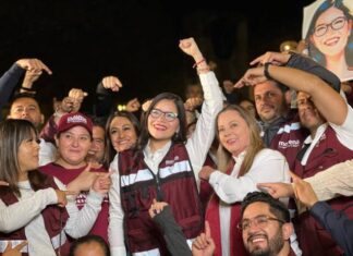 Bajo los principios obradoristas, arranca Carolina Rangel campaña por la diputación federal