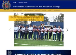 Abierta la convocatoria de nuevo ingreso de la UMSNH