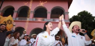 Unidos, con Paco Huacus potenciaremos la Región de Apatzingán desde el Poder Legislativo federal: Araceli Saucedo