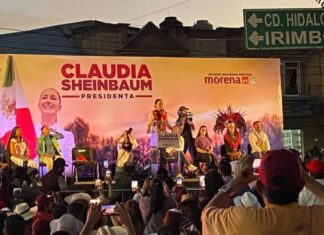 Claudia Sheinbaum da mensaje a las mujeres desde Maravatío