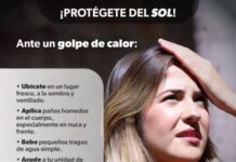 Cómo tratar un golpe de calor; adopta estas medidas de la SSM
