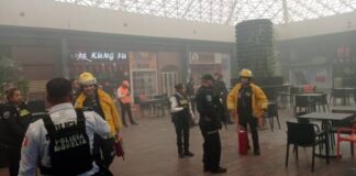 Atiende Policía Morelia incendio en negocio de comida