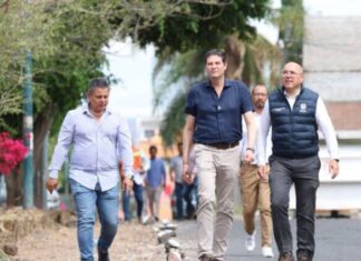 Informa Alfonso Martínez sobre reducción de carriles en av. Quinceo por obra peatonal
