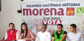 Candidatos federales confían en el apoyo de la gente para ganar las elecciones
