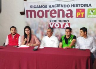 Candidatos federales confían en el apoyo de la gente para ganar las elecciones