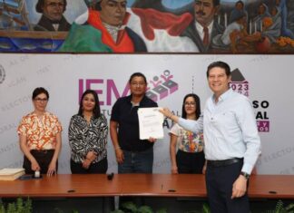 Alfonso Martínez se registra como candidato a la Presidencia de Morelia por el PAN y PRD
