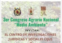 MEDIO AMBIENTE, TEMA PRINCIPAL DEL CONGRESO AGRARIO NACIONAL