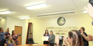 ENTREGA ARACELI SAUCEDO POSICIONAMIENTO SOBRE EL 8M ANTE EL INE