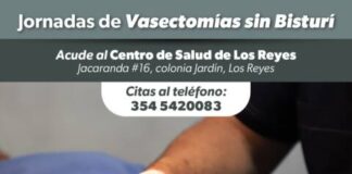 SSM REALIZARÁ VASECTOMÍAS GRATUITAS EN LOS REYES