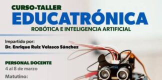 INVITAN A CURSO DE ROBÓTICA E INTELIGENCIA ARTIFICIAL EN EL CREFAL