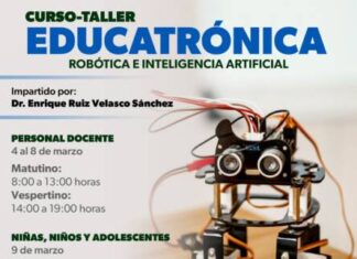 INVITAN A CURSO DE ROBÓTICA E INTELIGENCIA ARTIFICIAL EN EL CREFAL