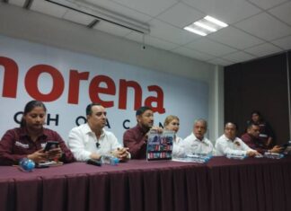 VISITA DE SHEINBAUM A MICHOACÁN ENTUSIASMA A LA MILITANCIA: LÍDERES DE MORENA, PT Y PVEM