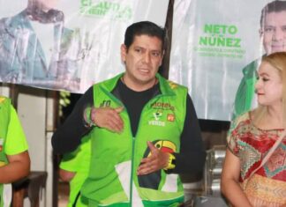 ASEGURA ERNESTO NÚÑEZ HABER DUPLICADO SU ACTIVIDAD EN CAMPAÑA