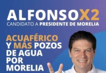 AGRADECEN HABITANTES DEL PONIENTE DE MORELIA OBRAS DE ALFONSO PARA GARANTIZAR SERVICIO DE AGUA
