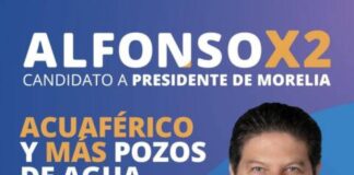 AGRADECEN HABITANTES DEL PONIENTE DE MORELIA OBRAS DE ALFONSO PARA GARANTIZAR SERVICIO DE AGUA
